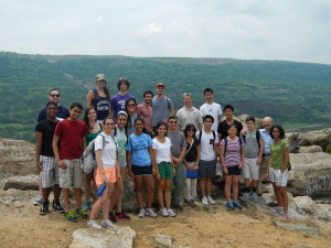 Our 2013 TREES and STEER Students on a Field Trip in Palmerton, PA
