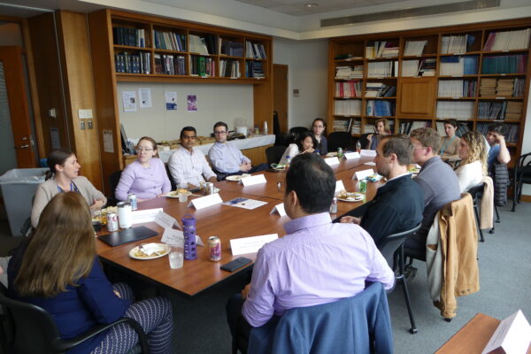 Early-Stage Investigators participate in a luncheon to discuss career development opportunities